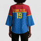 Custom World Football 2026 DR Congo Kimono Sleeve Blouse Roar of Les Leopards