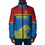 Custom World Football 2026 DR Congo Padded Jacket Roar of Les Leopards
