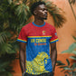 Custom World Football 2026 DR Congo T shirt Roar of Les Leopards