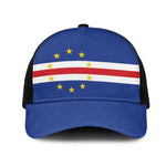 Cape Verde Baseball Net Cap National Flag Colors - African Pride