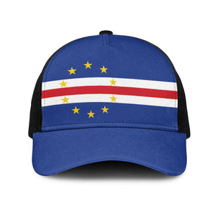 Cape Verde Baseball Net Cap National Flag Colors - African Pride