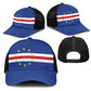 Cape Verde Mesh Trucker Cap National Flag Colors - African Pride