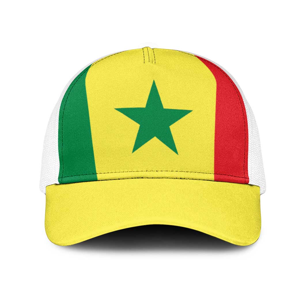 Senegal Mesh Trucker Cap National Flag Colors - African Pride