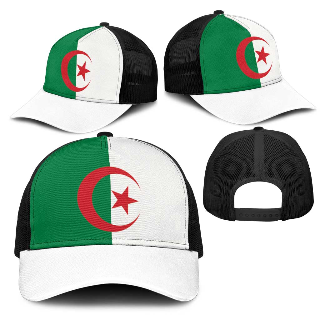 Algeria Baseball Net Cap National Flag Colors - African Pride