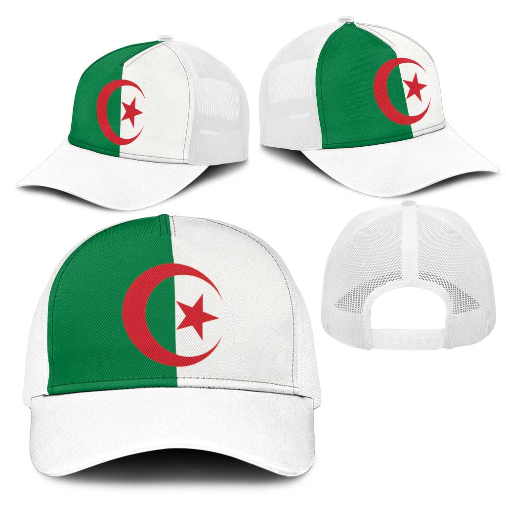 Algeria Baseball Net Cap National Flag Colors - African Pride