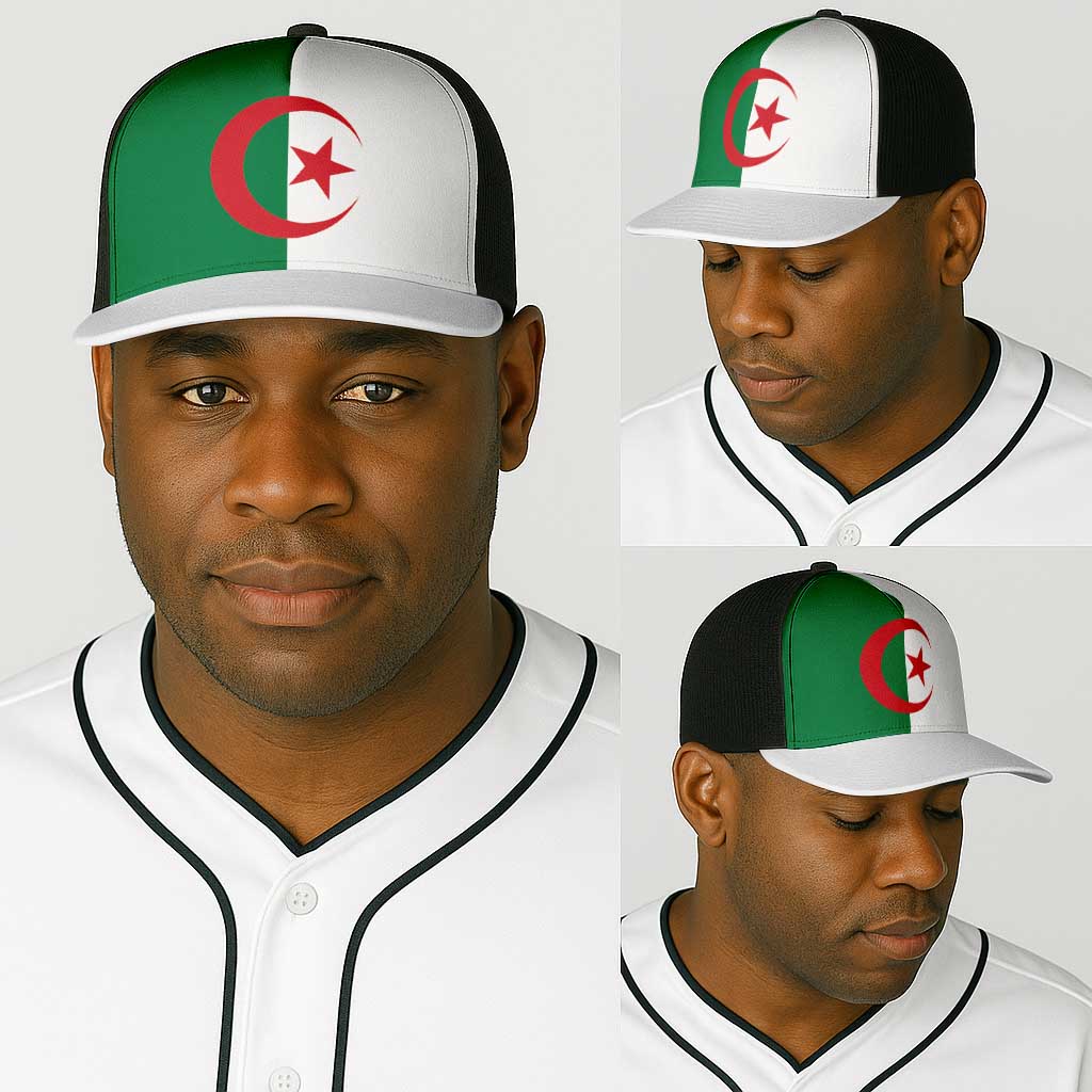Algeria Baseball Net Cap National Flag Colors - African Pride