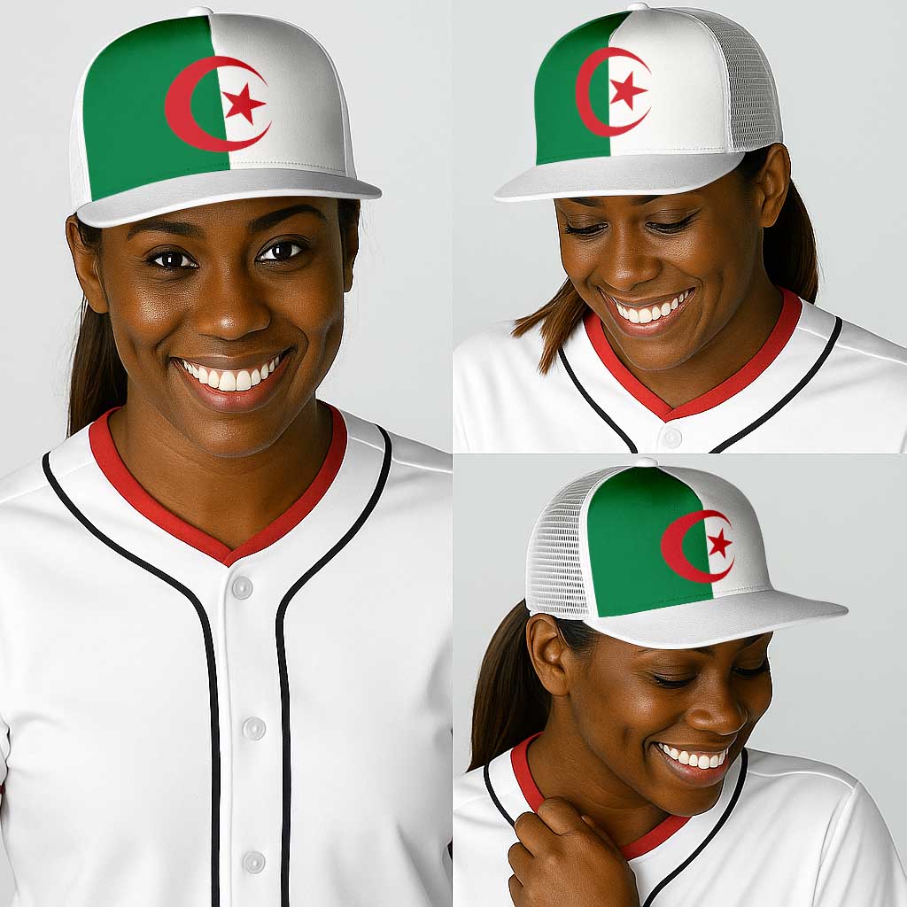 Algeria Baseball Net Cap National Flag Colors - African Pride