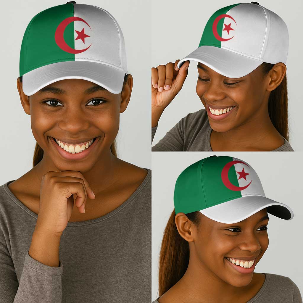Algeria Classic Cap National Flag Colors - African Pride