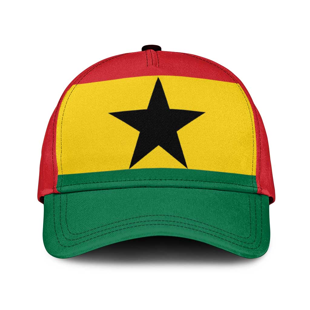 Ghana Classic Cap National Flag Colors - African Pride