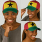 Ghana Classic Cap National Flag Colors - African Pride