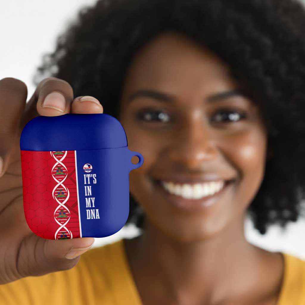 Afro-Haiti Football AirPods Case It's In My DNA - African Pride