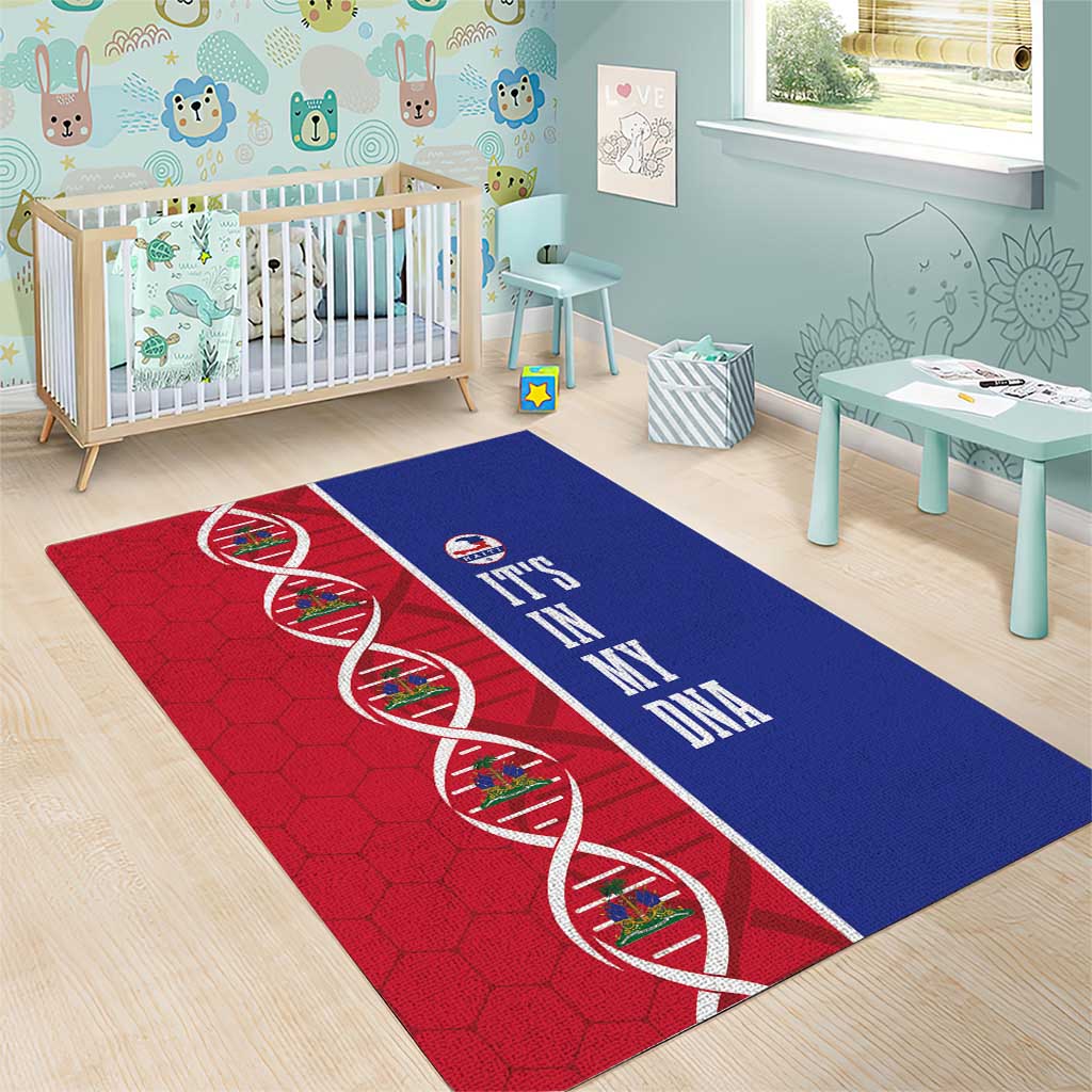 Afro-Haiti Football Area Rug It's In My DNA - African Pride