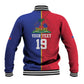 Custom Afro-Haiti Football Baseball Jacket It's In My DNA - African Pride