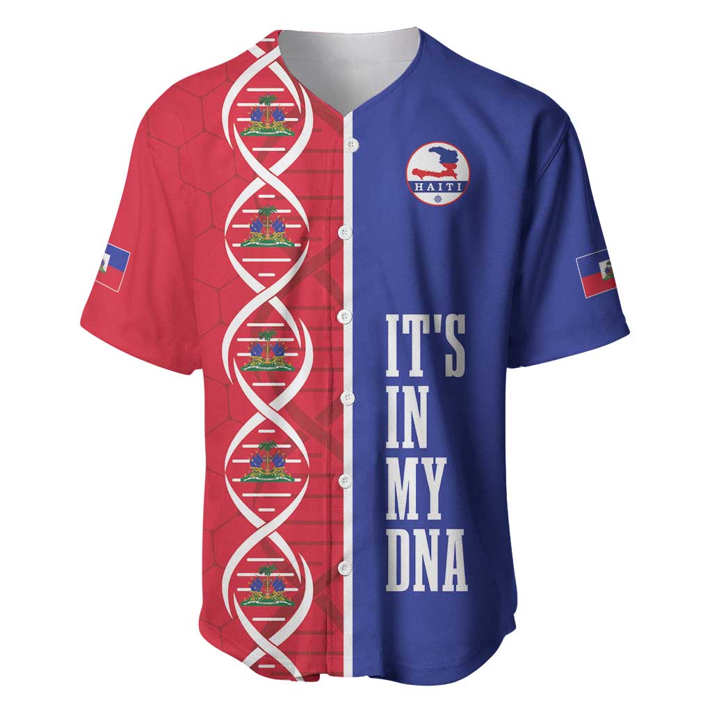 Custom Afro-Haiti Football Baseball Jersey It's In My DNA LT19