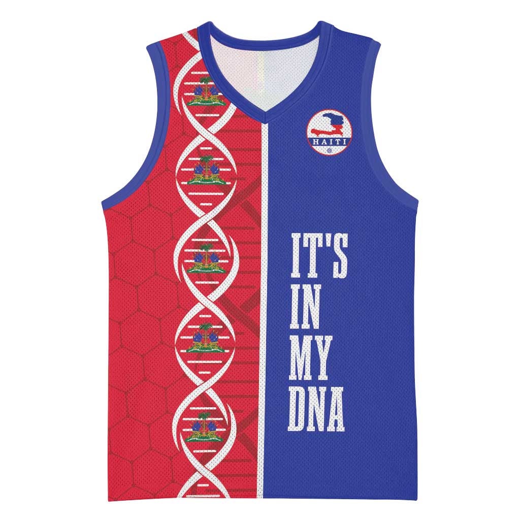 Custom Afro-Haiti Football Basketball Jersey It's In My DNA - African Pride