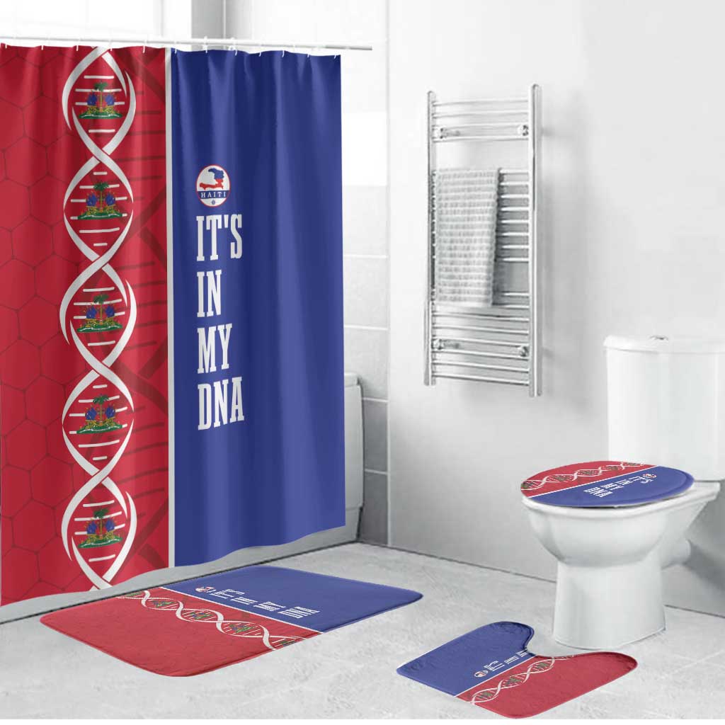 Afro-Haiti Football Bathroom Set It's In My DNA - African Pride