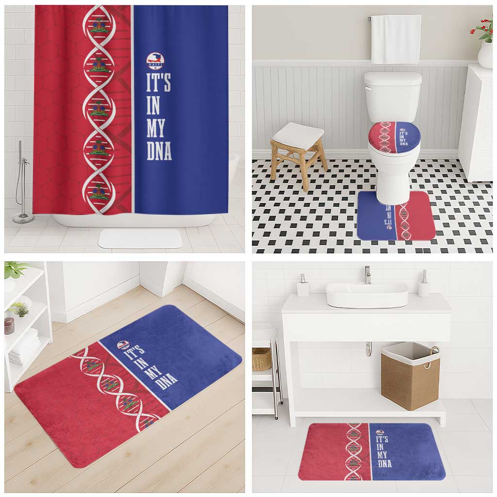 Afro-Haiti Football Bathroom Set It's In My DNA - African Pride