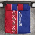 Afro-Haiti Football Bedding Set It's In My DNA - African Pride