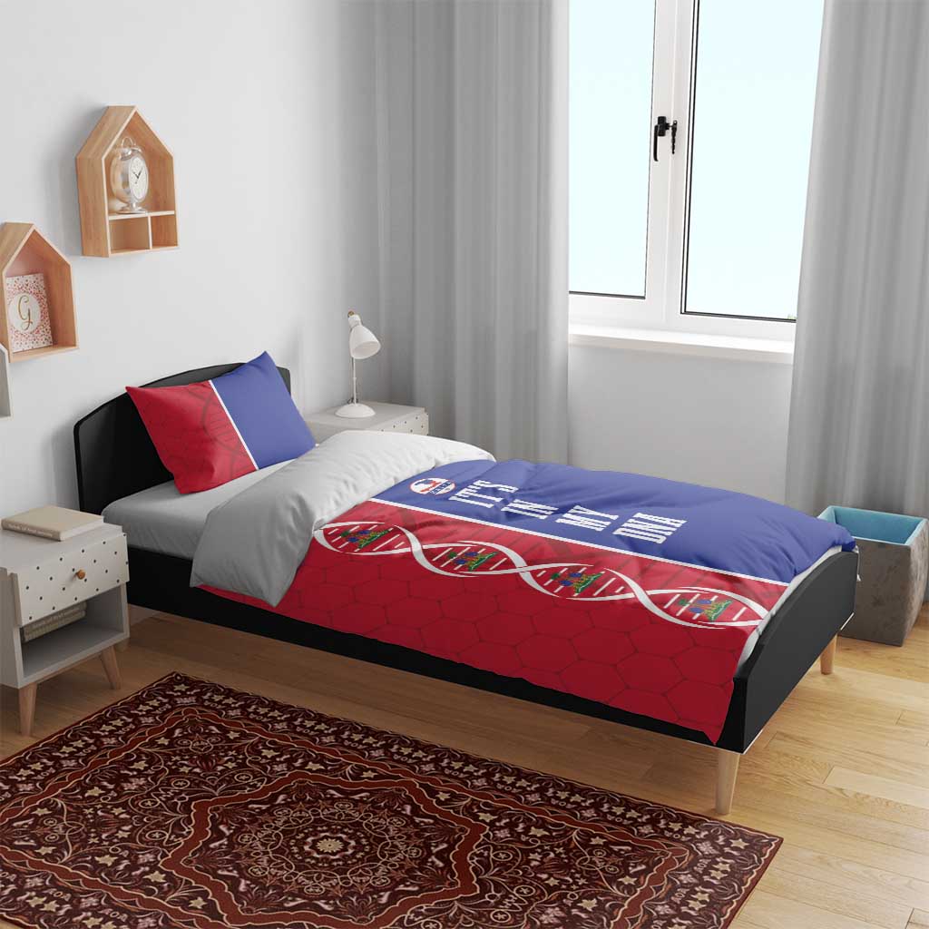 Afro-Haiti Football Bedding Set It's In My DNA - African Pride