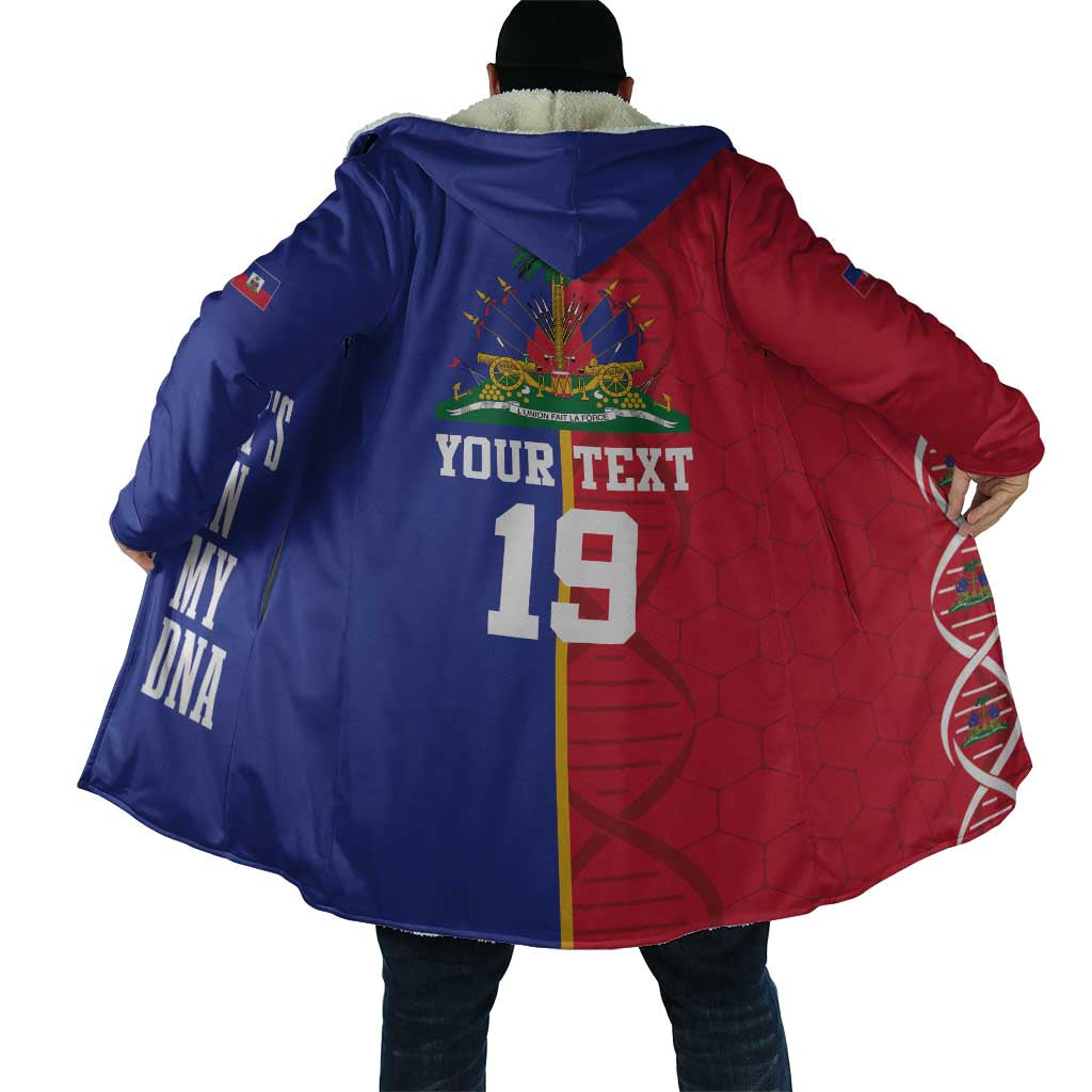 Custom Afro-Haiti Football Cloak It's In My DNA - African Pride