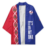 Custom Afro-Haiti Football Kimono It's In My DNA - African Pride