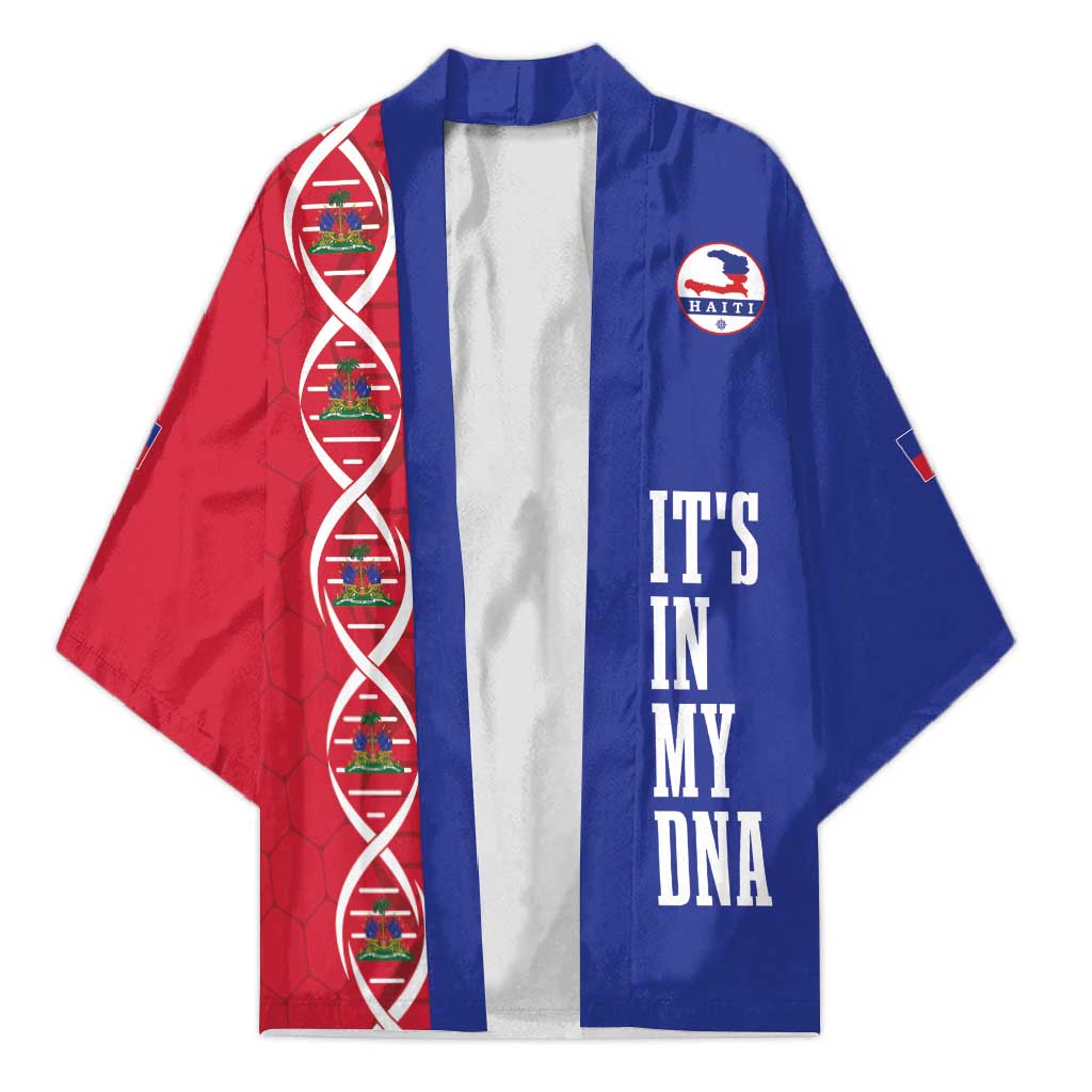 Custom Afro-Haiti Football Kimono It's In My DNA - African Pride