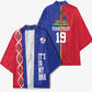 Custom Afro-Haiti Football Kimono It's In My DNA - African Pride