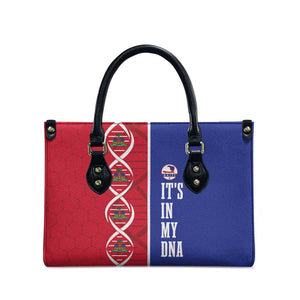 Afro-Haiti Football Leather Bag It's In My DNA - African Pride