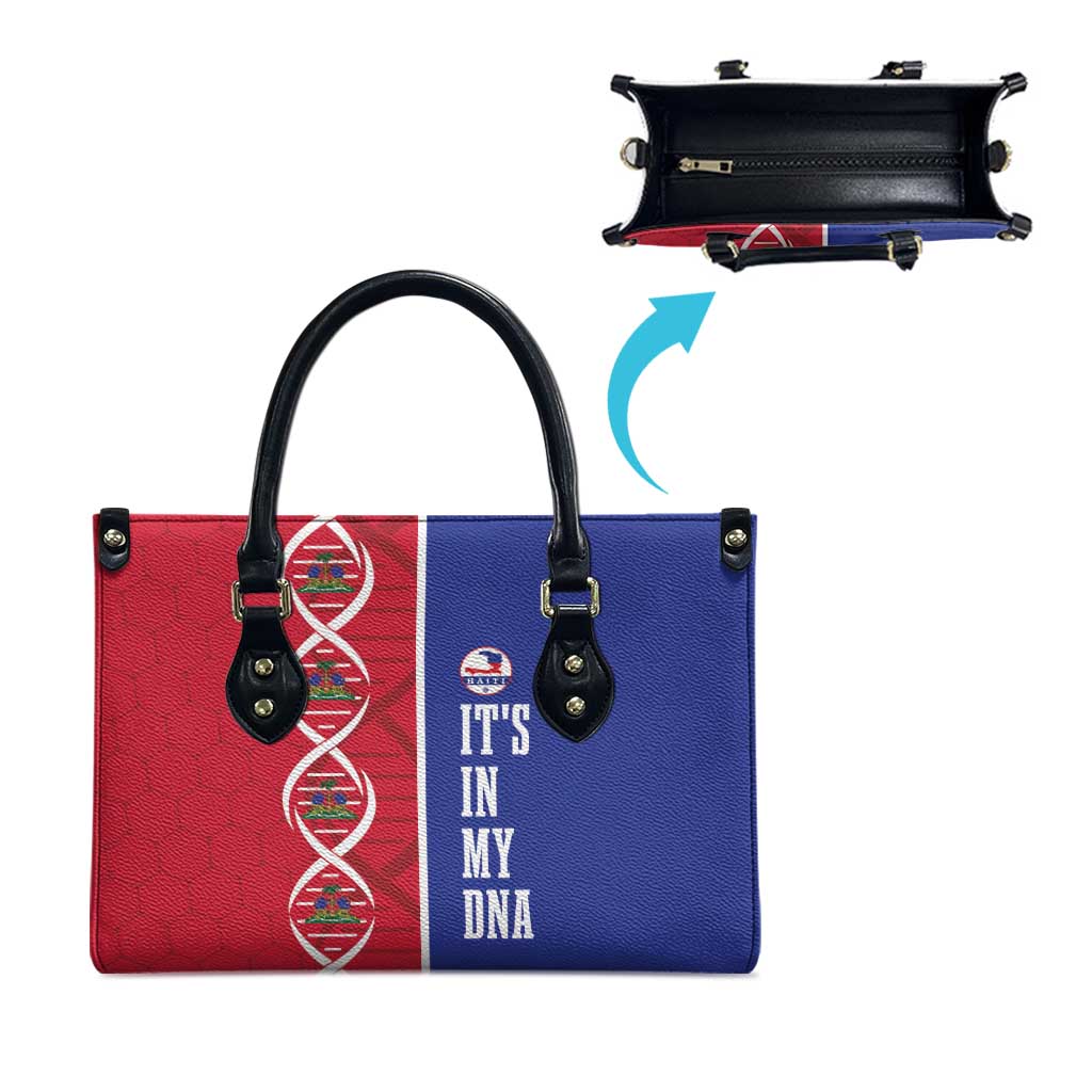 Afro-Haiti Football Leather Bag It's In My DNA - African Pride