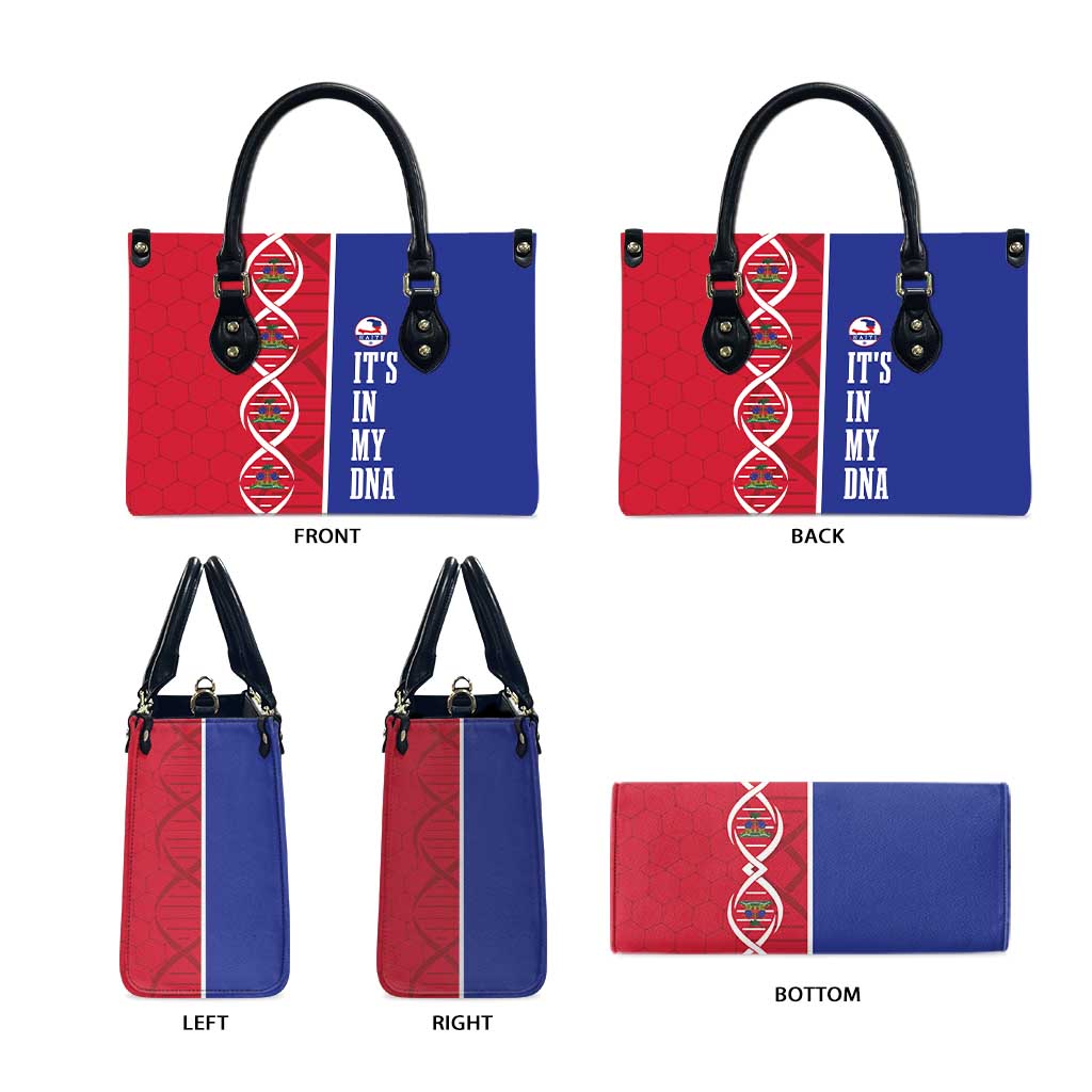 Afro-Haiti Football Leather Bag It's In My DNA - African Pride