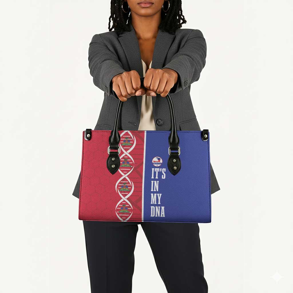 Afro-Haiti Football Leather Bag It's In My DNA - African Pride