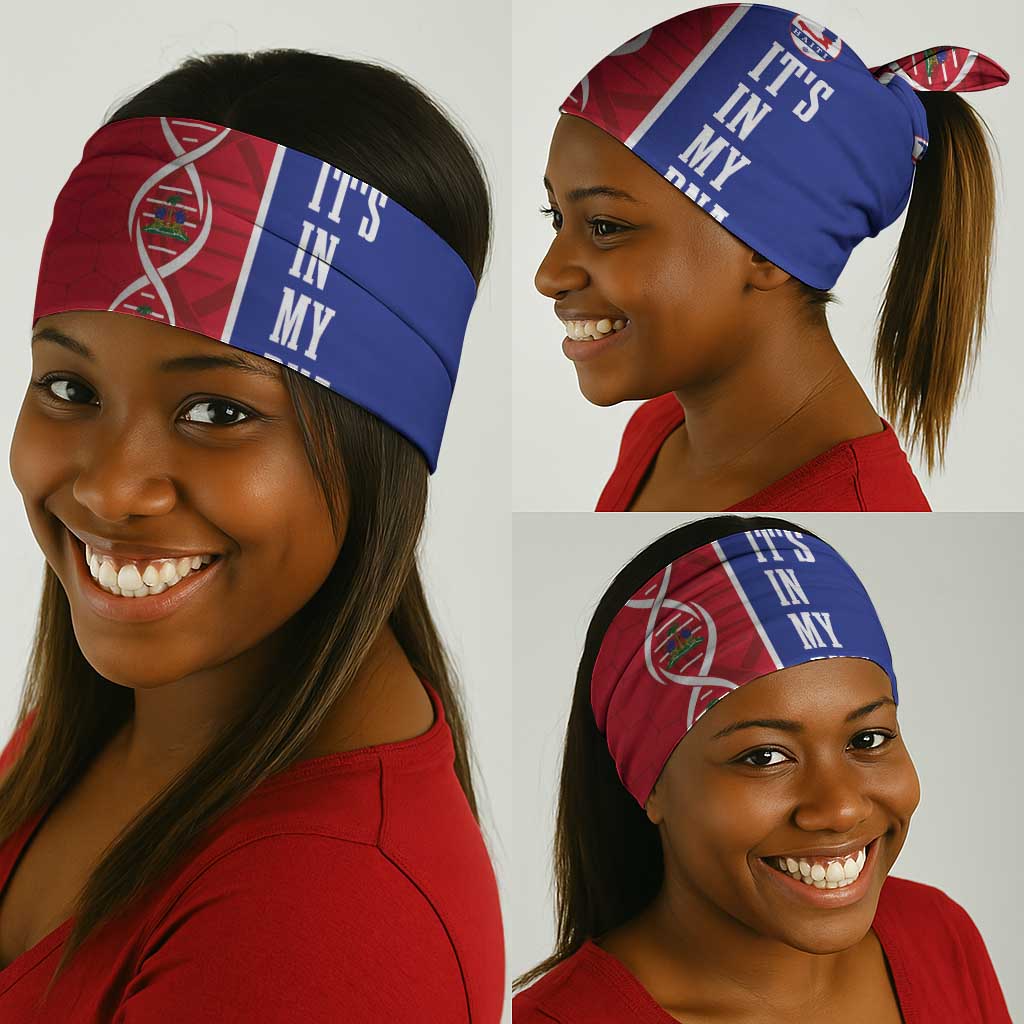 Afro-Haiti Football Neck Gaiter It's In My DNA - African Pride