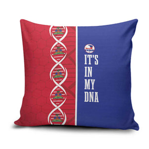 Afro-Haiti Football Pillow Cover It's In My DNA - African Pride