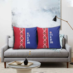 Afro-Haiti Football Pillow Cover It's In My DNA - African Pride