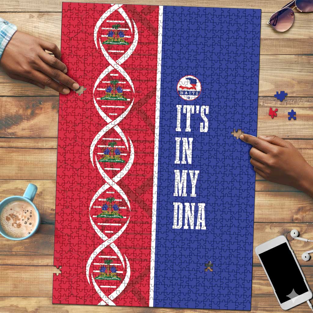Afro-Haiti Football Puzzle It's In My DNA - African Pride
