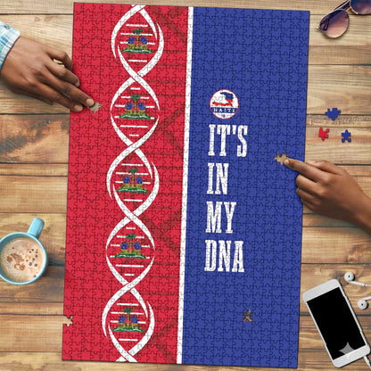 Afro-Haiti Football Puzzle It's In My DNA - African Pride