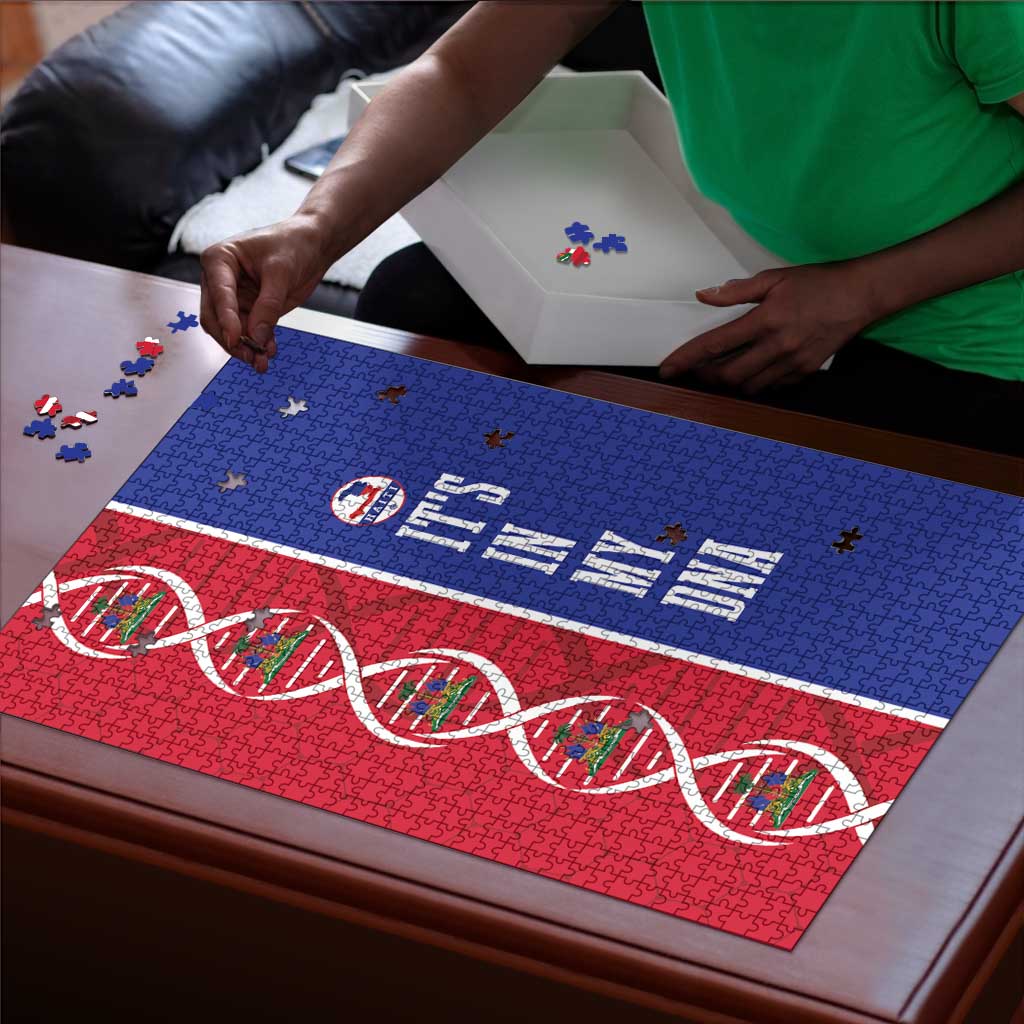 Afro-Haiti Football Puzzle It's In My DNA - African Pride