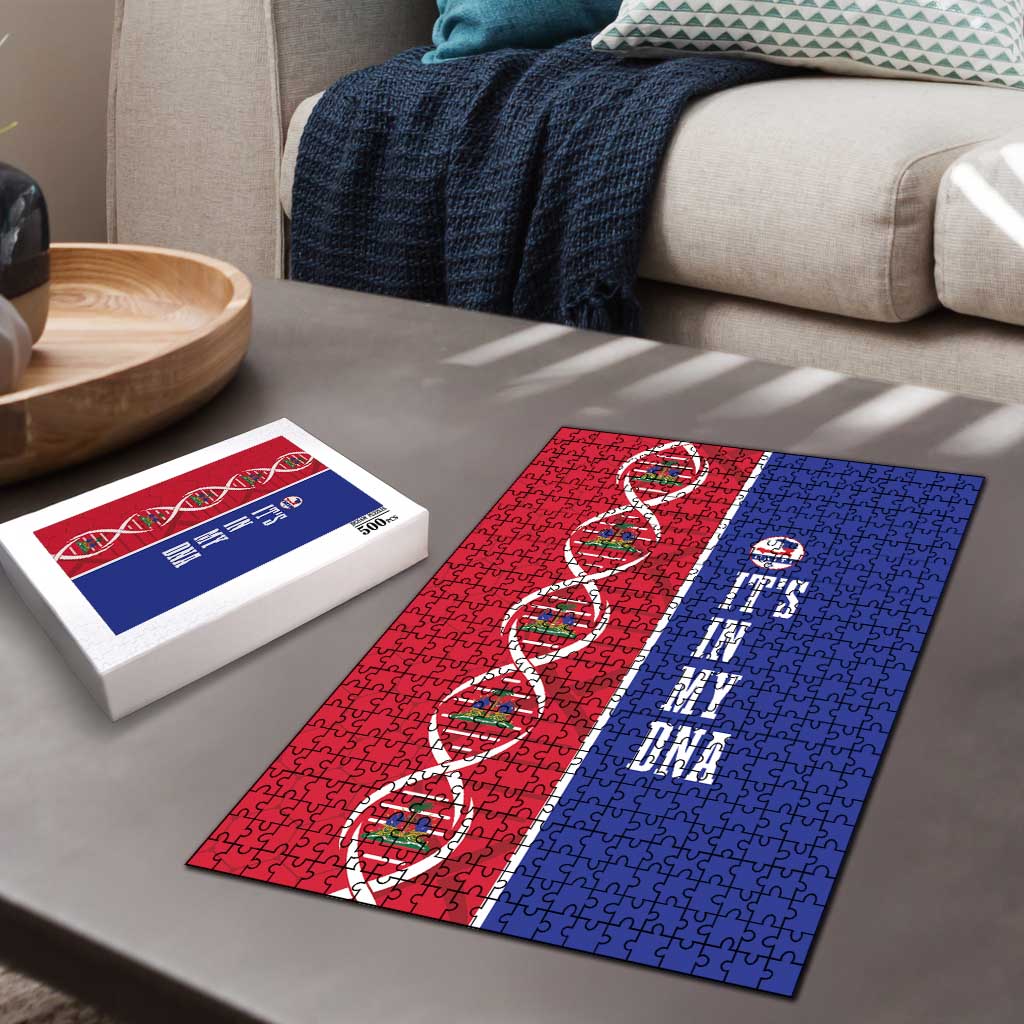 Afro-Haiti Football Puzzle It's In My DNA - African Pride