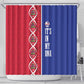 Afro-Haiti Football Shower Curtain It's In My DNA - African Pride