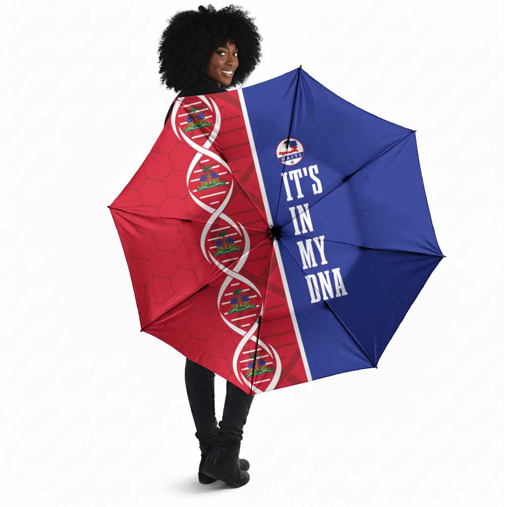 Afro-Haiti Football Umbrella It's In My DNA - African Pride