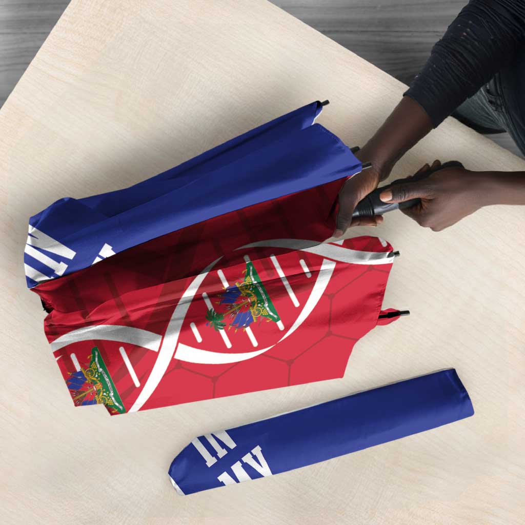 Afro-Haiti Football Umbrella It's In My DNA - African Pride