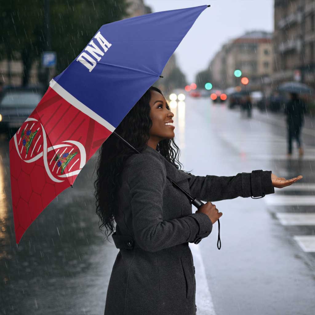Afro-Haiti Football Umbrella It's In My DNA - African Pride