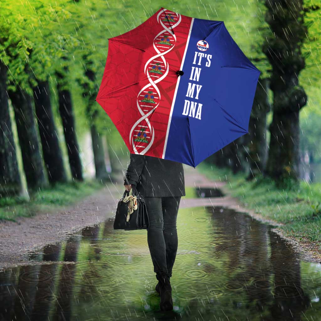 Afro-Haiti Football Umbrella It's In My DNA - African Pride
