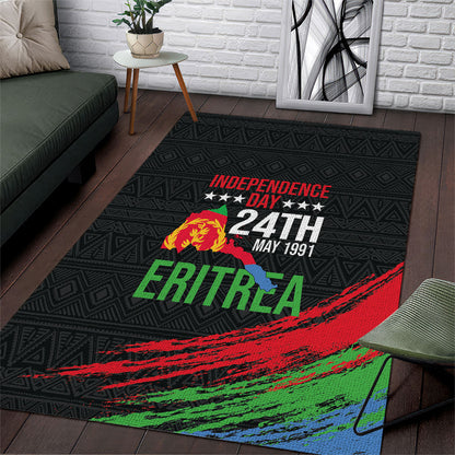 Eritrea Independence Day 1991 Area Rug Honor Freedom Unity Resilience