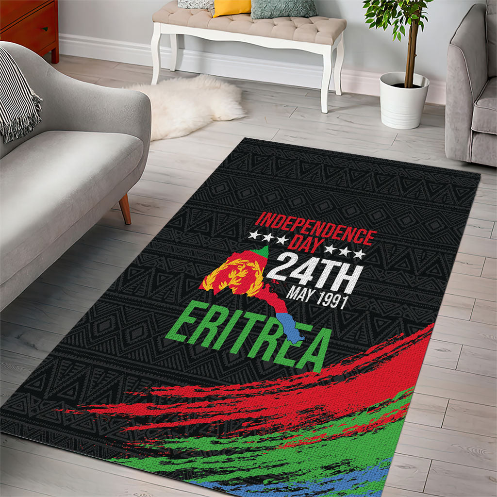 Eritrea Independence Day 1991 Area Rug Honor Freedom Unity Resilience