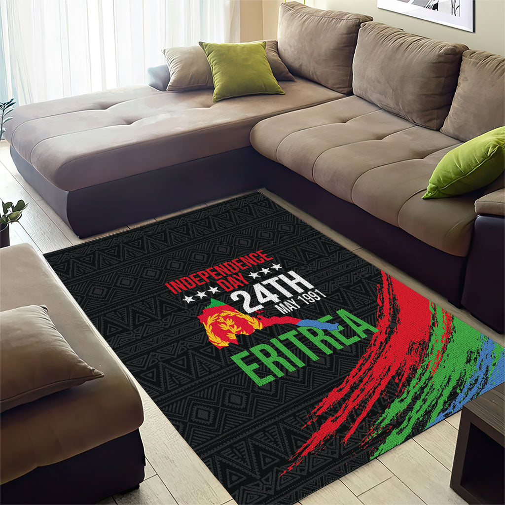 Eritrea Independence Day 1991 Area Rug Honor Freedom Unity Resilience