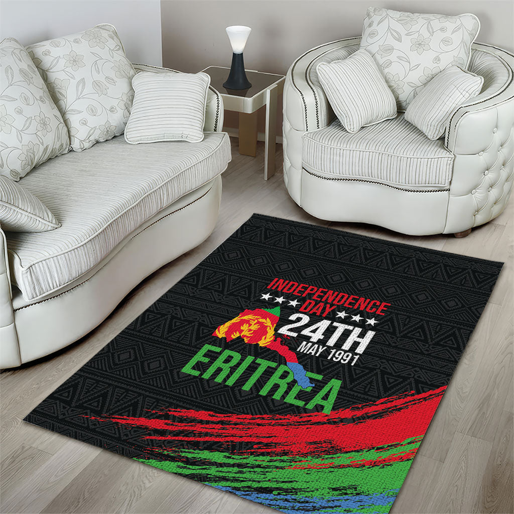 Eritrea Independence Day 1991 Area Rug Honor Freedom Unity Resilience