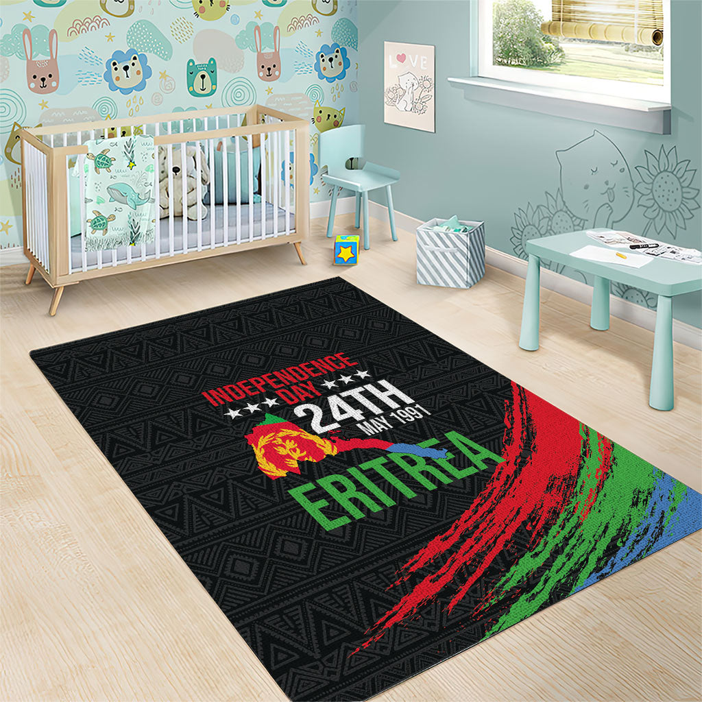 Eritrea Independence Day 1991 Area Rug Honor Freedom Unity Resilience