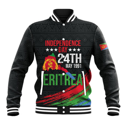 Eritrea Independence Day 1991 Baseball Jacket Honor Freedom Unity Resilience