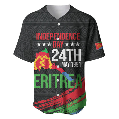 Eritrea Independence Day 1991 Baseball Jersey Honor Freedom Unity Resilience